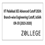 IIT Palakkad JEE Advanced Cutoff